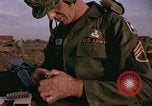 Image of 173rd Airborne Brigade troops Vietnam Bien Hoa Air Base, 1965, second 12 stock footage video 65675022739