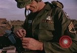 Image of 173rd Airborne Brigade troops Vietnam Bien Hoa Air Base, 1965, second 14 stock footage video 65675022739