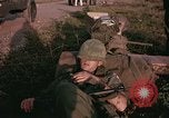 Image of 173rd Airborne Brigade troops Vietnam Bien Hoa Air Base, 1965, second 23 stock footage video 65675022739