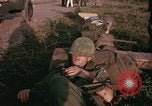 Image of 173rd Airborne Brigade troops Vietnam Bien Hoa Air Base, 1965, second 24 stock footage video 65675022739