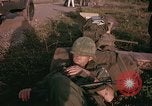 Image of 173rd Airborne Brigade troops Vietnam Bien Hoa Air Base, 1965, second 26 stock footage video 65675022739