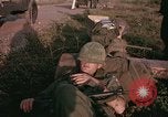 Image of 173rd Airborne Brigade troops Vietnam Bien Hoa Air Base, 1965, second 28 stock footage video 65675022739
