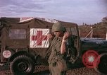 Image of 173rd Airborne Brigade troops Vietnam Bien Hoa Air Base, 1965, second 32 stock footage video 65675022739