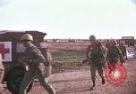 Image of 173rd Airborne Brigade troops Vietnam Bien Hoa Air Base, 1965, second 37 stock footage video 65675022739