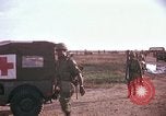 Image of 173rd Airborne Brigade troops Vietnam Bien Hoa Air Base, 1965, second 40 stock footage video 65675022739