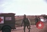 Image of 173rd Airborne Brigade troops Vietnam Bien Hoa Air Base, 1965, second 42 stock footage video 65675022739