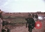 Image of 173rd Airborne Brigade troops Vietnam Bien Hoa Air Base, 1965, second 45 stock footage video 65675022739
