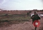 Image of 173rd Airborne Brigade troops Vietnam Bien Hoa Air Base, 1965, second 49 stock footage video 65675022739