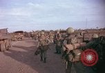 Image of 173rd Airborne Brigade troops Vietnam Bien Hoa Air Base, 1965, second 54 stock footage video 65675022739