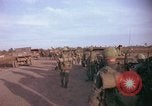 Image of 173rd Airborne Brigade troops Vietnam Bien Hoa Air Base, 1965, second 57 stock footage video 65675022739