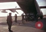Image of American Army 173rd Airborne Brigade troops in Vietnam Vietnam Bien Hoa Air Base, 1965, second 15 stock footage video 65675022740