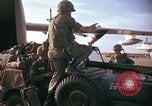 Image of American Army 173rd Airborne Brigade troops in Vietnam Vietnam Bien Hoa Air Base, 1965, second 20 stock footage video 65675022740