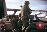 Image of American Army 173rd Airborne Brigade troops in Vietnam Vietnam Bien Hoa Air Base, 1965, second 21 stock footage video 65675022740