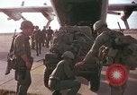 Image of American Army 173rd Airborne Brigade troops in Vietnam Vietnam Bien Hoa Air Base, 1965, second 26 stock footage video 65675022740