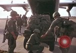 Image of American Army 173rd Airborne Brigade troops in Vietnam Vietnam Bien Hoa Air Base, 1965, second 27 stock footage video 65675022740