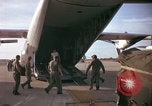 Image of American Army 173rd Airborne Brigade troops in Vietnam Vietnam Bien Hoa Air Base, 1965, second 35 stock footage video 65675022740