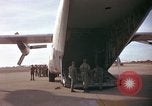 Image of American Army 173rd Airborne Brigade troops in Vietnam Vietnam Bien Hoa Air Base, 1965, second 39 stock footage video 65675022740