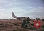 Image of American Army 173rd Airborne Brigade troops in Vietnam Vietnam Bien Hoa Air Base, 1965, second 53 stock footage video 65675022740