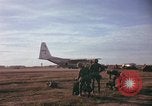 Image of American Army 173rd Airborne Brigade troops in Vietnam Vietnam Bien Hoa Air Base, 1965, second 56 stock footage video 65675022740