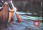 Image of Birch tree Canoe United States USA, 1975, second 25 stock footage video 65675022754