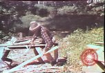 Image of Birch tree Canoe United States USA, 1975, second 43 stock footage video 65675022754