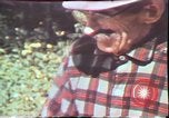 Image of Birch tree Canoe United States USA, 1975, second 45 stock footage video 65675022754