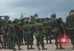 Image of 25th Infantry Division soldiers Vietnam Cu Chi, 1967, second 52 stock footage video 65675022776