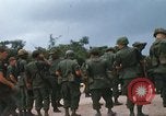 Image of 25th Infantry Division soldiers Vietnam Cu Chi, 1967, second 56 stock footage video 65675022776