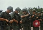 Image of 25th Infantry Division soldiers Vietnam Cu Chi, 1967, second 62 stock footage video 65675022776
