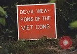Image of 25th Infantry Division soldiers Vietnam Cu Chi, 1967, second 49 stock footage video 65675022780