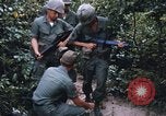 Image of 25th Infantry Division soldiers Vietnam Cu Chi, 1967, second 59 stock footage video 65675022783