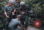 Image of 25th Infantry Division soldiers Vietnam Cu Chi, 1967, second 61 stock footage video 65675022783