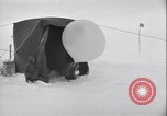 Image of Weather balloon launch Greenland, 1954, second 37 stock footage video 65675022803