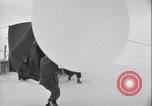 Image of Weather balloon launch Greenland, 1954, second 43 stock footage video 65675022803