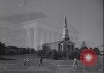 Standbild Bildungs- und Freizeiteinrichtungen für Militär in der Nähe von Washington DC United States USA, 1953, aus Sekunde 5 historischem Filmmaterial Videoclip 65675022812