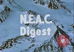 Image of Snow covered mountain peaks Arctic Region, 1954, second 34 stock footage video 65675022827