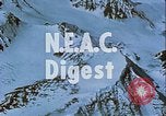Image of Snow covered mountain peaks Arctic Region, 1954, second 35 stock footage video 65675022827