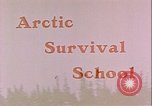 Standbild Arctic Survival Schule Ausbildung Labrador Neufundland Kanada, 1954, aus Sekunde 5 historischem Filmmaterial Videoclip 65675022832