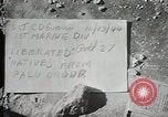 Standbild 1st Marine Division Peleliu Palau Inseln, 1944, aus Sekunde 27 historischem Filmmaterial Videoclip 65675022839
