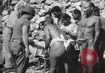 Standbild 1st Marine Division Peleliu Palau Inseln, 1944, aus Sekunde 11 historischem Filmmaterial Videoclip 65675022841