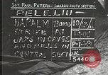 Standbild 1st Marine Division Peleliu Palau Inseln, 1944, aus Sekunde 13 historischem Filmmaterial Videoclip 65675022842