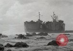 Image of US Navy and Marine combat operations against Japanese forces Peleliu Palau Islands, 1944, second 5 stock footage video 65675022857