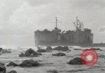 Image of US Navy and Marine combat operations against Japanese forces Peleliu Palau Islands, 1944, second 7 stock footage video 65675022857