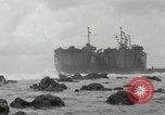 Image of US Navy and Marine combat operations against Japanese forces Peleliu Palau Islands, 1944, second 10 stock footage video 65675022857