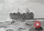 Image of US Navy and Marine combat operations against Japanese forces Peleliu Palau Islands, 1944, second 19 stock footage video 65675022857