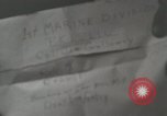 Standbild 1st Marine Division Lage Karte Peleliu Palau Inseln, 1944, aus Sekunde 8 historischem Filmmaterial Videoclip 65675022858