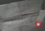Standbild 1st Marine Division Lage Karte Peleliu Palau Inseln, 1944, aus Sekunde 10 historischem Filmmaterial Videoclip 65675022858