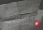 Standbild 1st Marine Division Lage Karte Peleliu Palau Inseln, 1944, aus Sekunde 11 historischem Filmmaterial Videoclip 65675022858