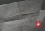 Standbild 1st Marine Division Lage Karte Peleliu Palau Inseln, 1944, aus Sekunde 12 historischem Filmmaterial Videoclip 65675022858