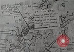 Standbild 1st Marine Division Lage Karte Peleliu Palau Inseln, 1944, aus Sekunde 15 historischem Filmmaterial Videoclip 65675022858